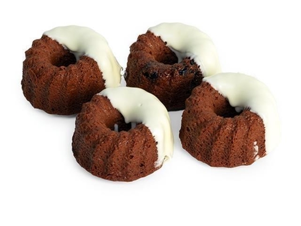 Mini tulbandjes red velvet&nbsp;per 2 verpakt